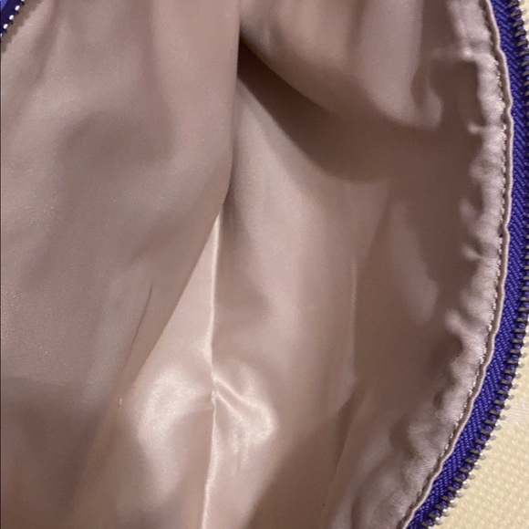 Coach Tan and Purple Women's Tote, looks like it was never used but see strap. - Picture 8 of 11